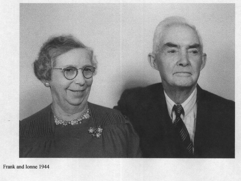 Frank and Ione in 1944